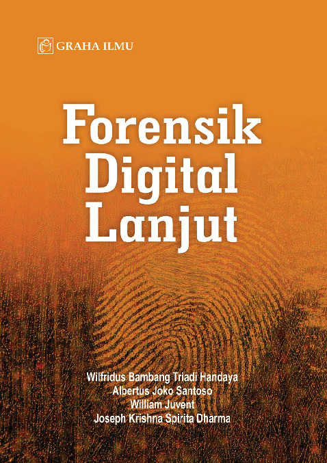 Sampul buku Forensik Digital Lanjut